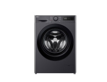 LG F2WR508S2M Washing machine, A, Front loading, Washing capacity 10 kg, Depth 56.5 cm, 1400 RPM, Middle Black | LG | Washing Ma