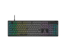 Corsair K55 CORE RGB | Gaming keyboard | Wired | NA | Black | USB 2.0 Type-A