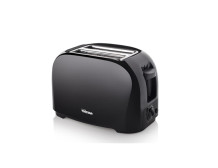 Tristar Toaster | BR-1025 | Number of slots 2 | Housing material Plastic | Black