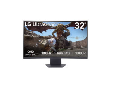 LG 32GS60QC-B | 32 " | VA | QHD | 16:9 | 180 Hz | 1 ms | 2560 x 1440 pixels | 300 cd/m | HDMI ports quantity 2