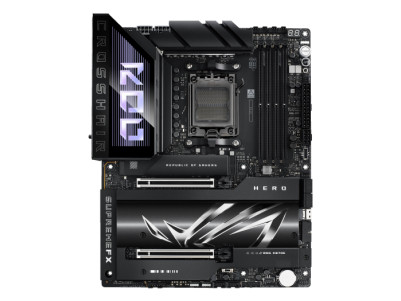 Asus ROG CROSSHAIR X870E HERO | Processor family AMD | Processor socket AM5 | DDR5 | Supported hard disk drive interfaces SATA, 
