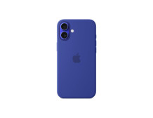 Apple iPhone 16 Plus Silicone Case with MagSafe - Ultramarine | Apple