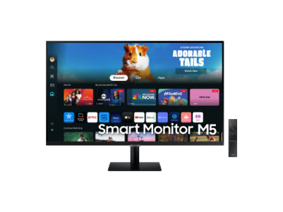 Samsung LS27DM500EUXDU 27" M5 M50D FHD Smart Monitor 1920x1080/16:9/250cd/m2/4ms, HDMI, USB