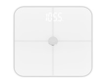 Adler Smart Bathroom Scale | AD 8187 | Maximum weight (capacity) 180 kg | Accuracy 100 g | Body Mass Index (BMI) measuring | Whi