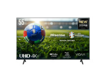 Hisense UHD Smart TV | 55A6N | 55" | Smart TV | VIDAA OS | UHD | Black