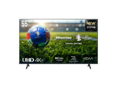 Hisense UHD Smart TV | 55A6N | 55" | Smart TV | VIDAA OS | UHD | Black