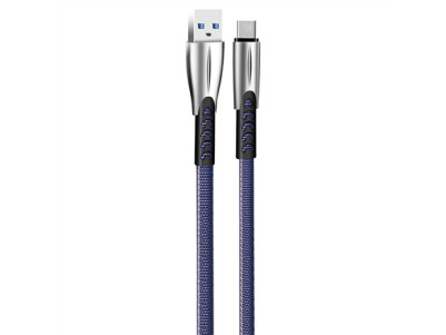 ColorWay Cable USB Type-C (Zinc Aalloy) 2.4 , 1m | CW-CBUC012-BL
