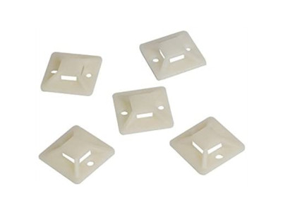 Cable Tie Mounts 20x20 mm | KAB0042 | Self-adhesive, for cable ties