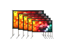 Elite Screens | Yard Master 2 Mobile Outdoor screen WV-Dual | OMS100H2-DUAL | Diagonal 100 " | 16:9 | Viewable screen width (W) 