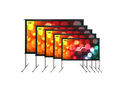 Elite Screens | Yard Master 2 Mobile Outdoor screen WV-Dual | OMS100H2-DUAL | Diagonal 100 " | 16:9 | Viewable screen width (W) 
