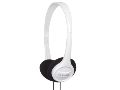 Koss | Headphones | KPH7w | Wired | On-Ear | White
