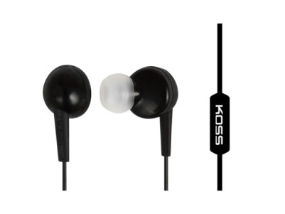 Koss | Headphones | KEB6iK | Wired | In-ear | Microphone | Black