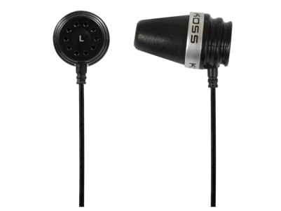 Koss | Headphones | Sparkplug | Wired | In-ear | Noise canceling | Black