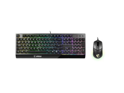 MSI Vigor GK30 COMBO US | MSI | Vigor GK30 COMBO | Keyboard and Mouse Set | Wired | RGB LED light | US