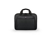 PORT DESIGNS | 105064 | HANOI II CLAMSHELL | Fits up to size 15.6 " | Messenger - Briefcase | Black | Shoulder strap