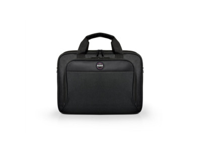 PORT DESIGNS | 105064 | HANOI II CLAMSHELL | Fits up to size 15.6 " | Messenger - Briefcase | Black | Shoulder strap