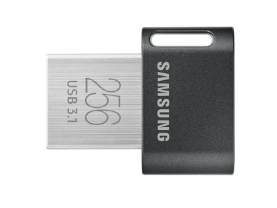 Samsung | FIT Plus | MUF-256AB/APC | 256 GB | USB 3.1 | Black/Silver