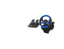 Genesis | Driving Wheel | Seaborg 350 | Blue/Black | Game racing wheel