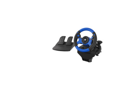 Genesis | Driving Wheel | Seaborg 350 | Blue/Black | Game racing wheel