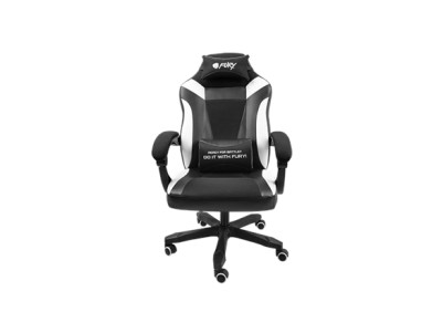 Fury Gaming Chair Fury Avenger M+ PU Leather | Black/White