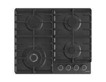 Gorenje | Hob | GW642AB | Gas | Number of burners/cooking zones 4 | Rotary knobs | Black