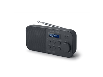 Muse | Alarm function | M-109DB | Portable radio | Black