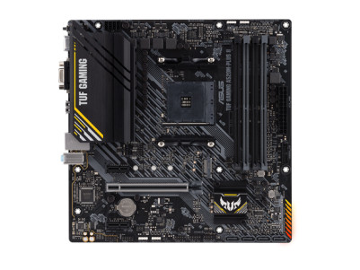 Asus | TUF GAMING A520M-PLUS II | Processor family AMD | Processor socket AM4 | DDR4 DIMM | Memory slots 4 | Supported hard disk