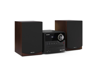 Sharp XL-B512(BR) Hi-Fi Micro System, CD/FM/USB/Bluetooth v5.0, 45W, Brown | Sharp | Hi-Fi Micro System | XL-B512(BR) | Brown | 