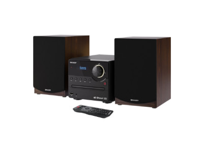 Sharp | Hi-Fi Micro System | XL-B517D(BR) | Brown | USB port | AUX in | Bluetooth | CD player | FM radio | Wireless connection