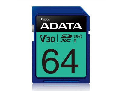 ADATA | Premier Pro | UHS-I | 64 GB | SDXC | Flash memory class 10
