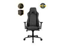 Arozzi Vernazza Vento Gaming Chair Vento Polyurethane Soft Fabric Metal Aluminium | Dark Grey