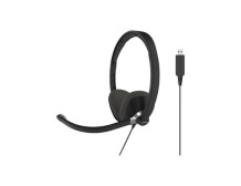 Koss | USB Communication Headsets | CS300 | Wired | On-Ear | Microphone | Noise canceling | Black