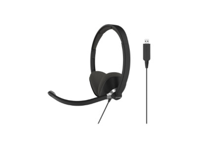 Koss | USB Communication Headsets | CS300 | Wired | On-Ear | Microphone | Noise canceling | Black