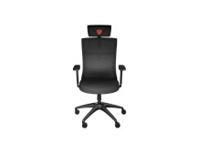 Genesis Ergonomic Chair Astat 200 Base material Nylon Castors material: Nylon with CareGlide coating | Black