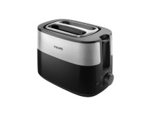 Philips | Toaster | HD2516/90 Daily Collection | Power 830 W | Number of slots 2 | Housing material Plastic | Black