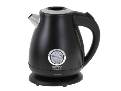Camry | Kettle with a thermometer | CR 1344 | Electric | 2200 W | 1.7 L | Stainless steel | 360 rotational base | Black