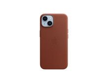 Apple | 14 Leather Case with MagSafe | Case with MagSafe | Apple | iPhone 14 | Leather | Umber