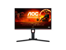 AOC | Monitor | 25G3ZM/BK | 24.5 " | VA | FHD | 16:9 | 240 Hz | 1 ms | 1920 x 1080 | 300 cd/m | HDMI ports quantity 2 | Black/Re