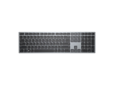 Dell | Keyboard | KB700 | Keyboard | Wireless | RU | Titan Gray | 2.4 GHz, Bluetooth 5.0