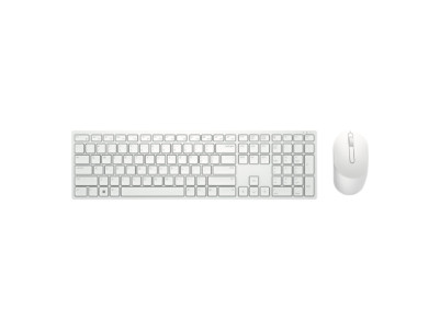Dell | Keyboard and Mouse | KM5221W Pro | Keyboard and Mouse Set | Wireless | Mouse included | US | White | 2.4 GHz