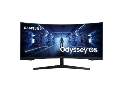 Samsung | Curved Monitor | LC34G55TWWPXEN | 34 " | VA | UWQHD | 21:9 | 165 Hz | 1 ms | 3440 x 1440 | 250 cd/m | HDMI ports quant