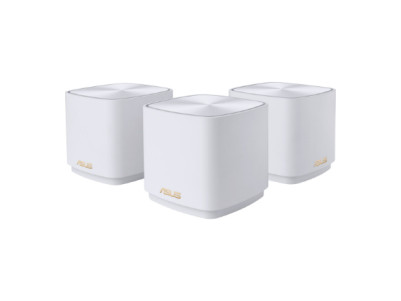 ZenWiFi XD4 Plus (W-3-PK) Wireless-AX1800 (3-pack) | 802.11ax | 1201+574 Mbit/s | 10/100/1000 Mbit/s | Ethernet LAN (RJ-45) port
