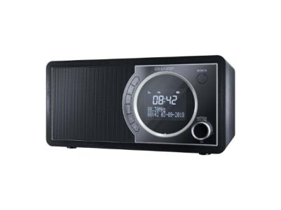 Sharp DR-450(BK) Digital Radio, FM/DAB/DAB+, Bluetooth 4.2, Alarm function, Midnight Black | Sharp | Digital Radio | DR-450(BK) 