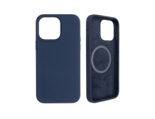 Fixed | MagFlow with MagSafe support | Back cover | Apple | iPhone 14 Pro Max | Liquid silicon | Blue