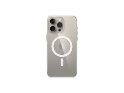 Apple | Case with MagSafe | Apple | iPhone 15 Pro Max | Polycarbonate | Clear