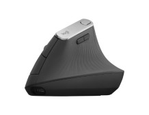 Logitech | Ergonomic Mouse | MX VERTICAL | Wireless | USB, Bluetooth | Graphite