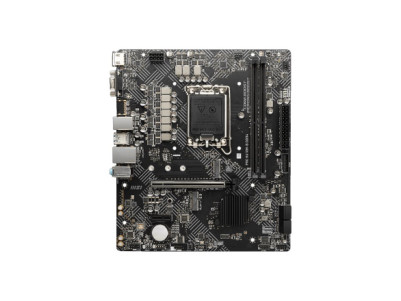 MSI | PRO H610M-G | Processor family Intel | Processor socket LGA1700 | DDR5 | Supported hard disk drive interfaces SATA, M.2 | 