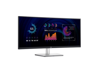 Dell | Monitor | P3424WE | 34 " | IPS | 21:9 | 60 Hz | 5 ms | 300 cd/m | HDMI ports quantity 1 | Black
