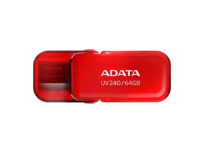 ADATA | USB Flash Drive | UV240 | 64 GB | USB 2.0 | Red