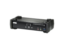 Aten CS1922 2-Port USB 3.0 4K DisplayPort KVMP Switch | Aten | 2-Port USB 3.0 4K DisplayPort KVMP Switch (Cables included) | CS1